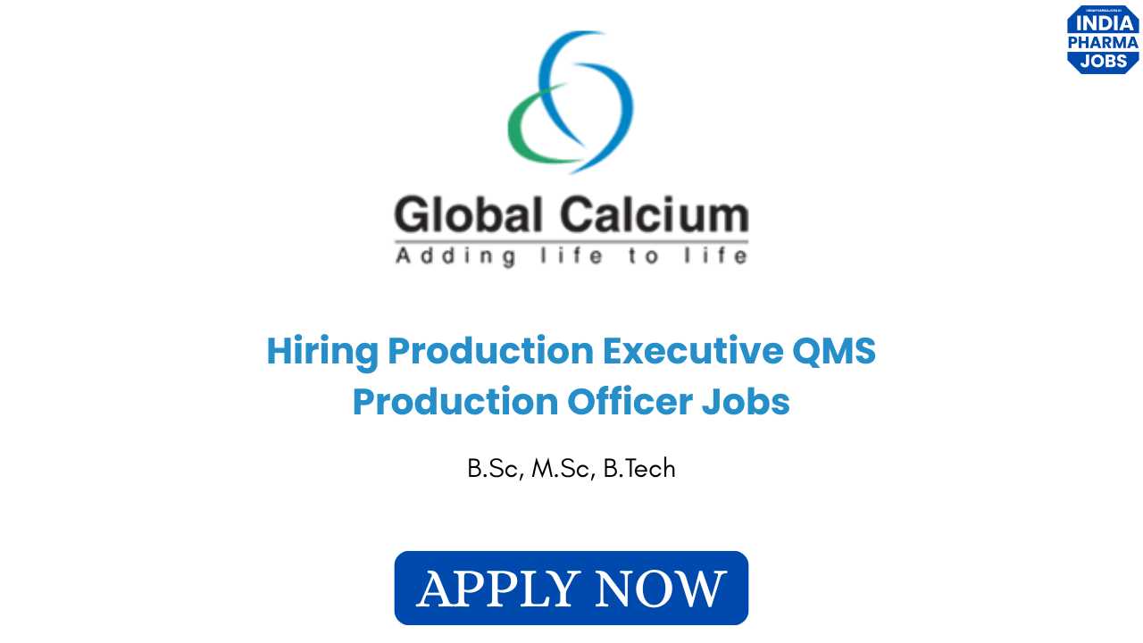 Global Calcium Hiring Production Executive
