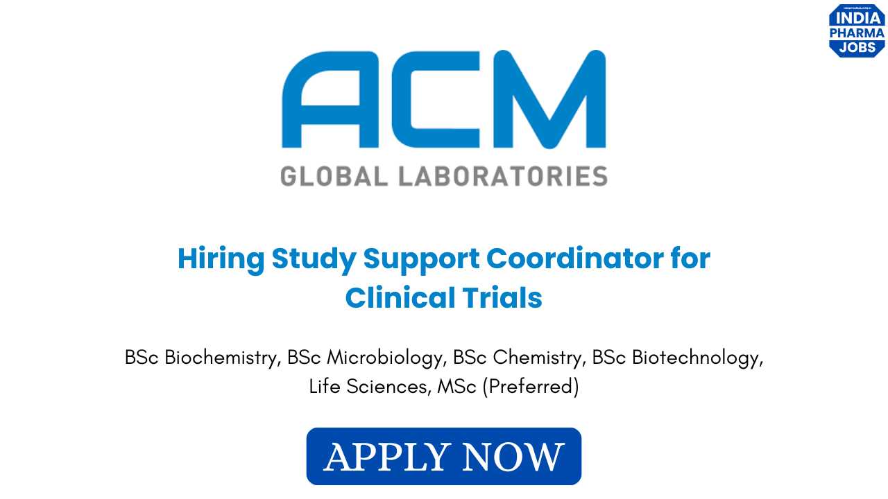 Hiring Study Support Coordinator for Clinical