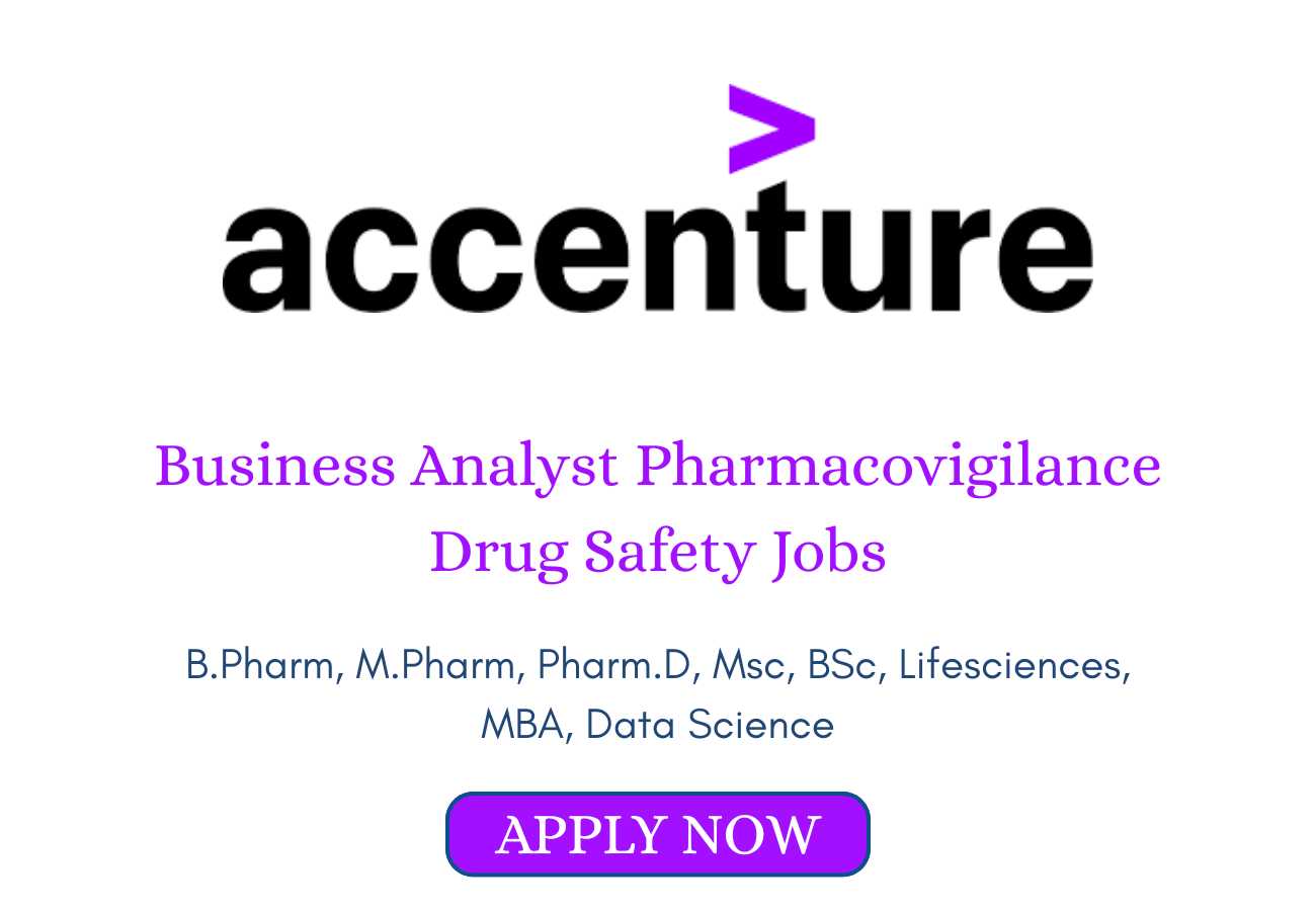 Business Analyst Pharmacovigilance Drug Safety