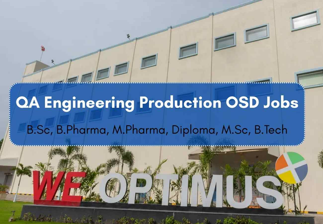 QA Engineering Production OSD Jobs