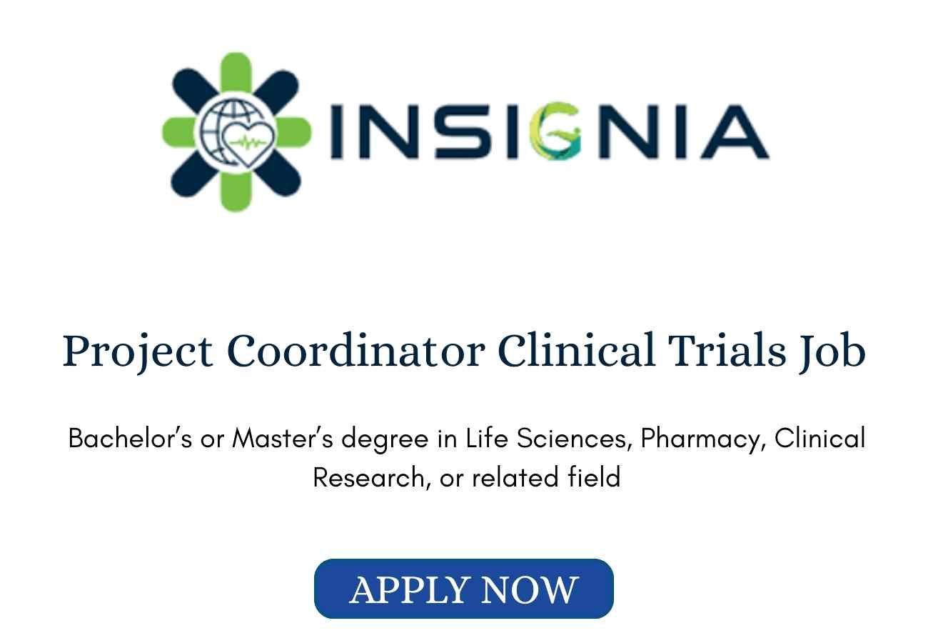 Project Coordinator Clinical Trials Job