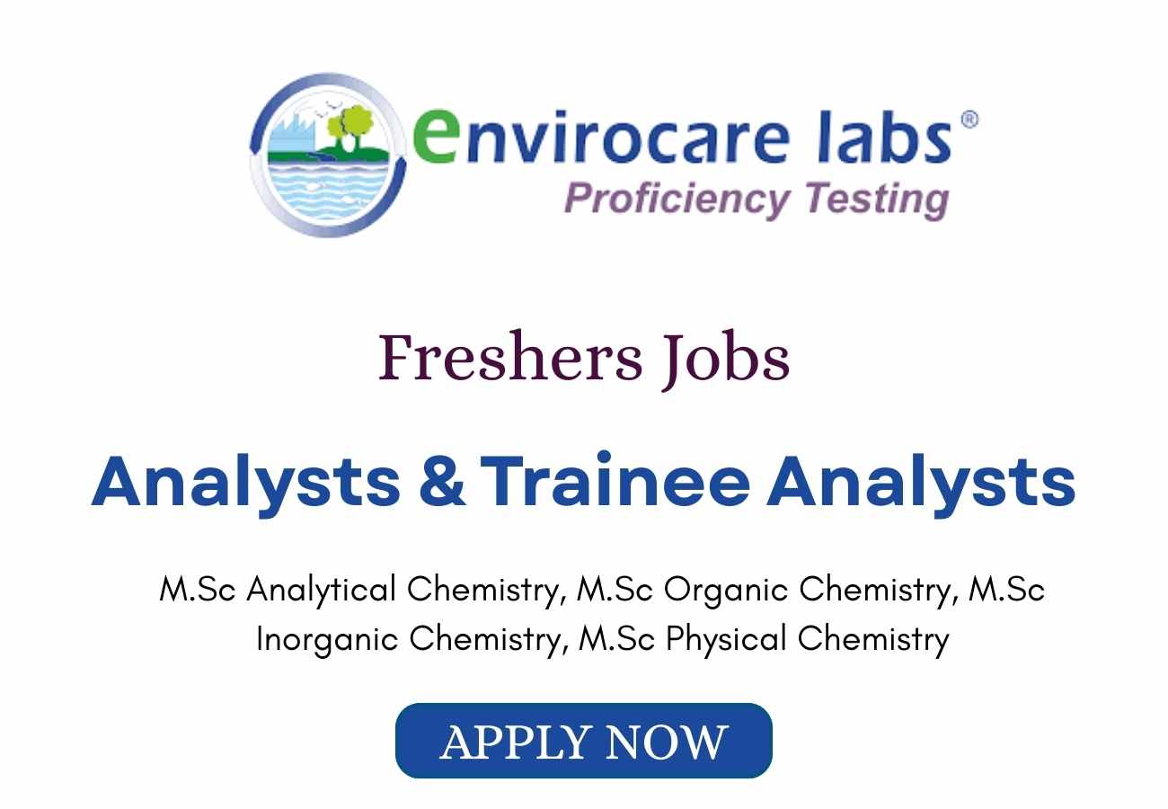 Freshers Jobs Analysts Trainee Analysts