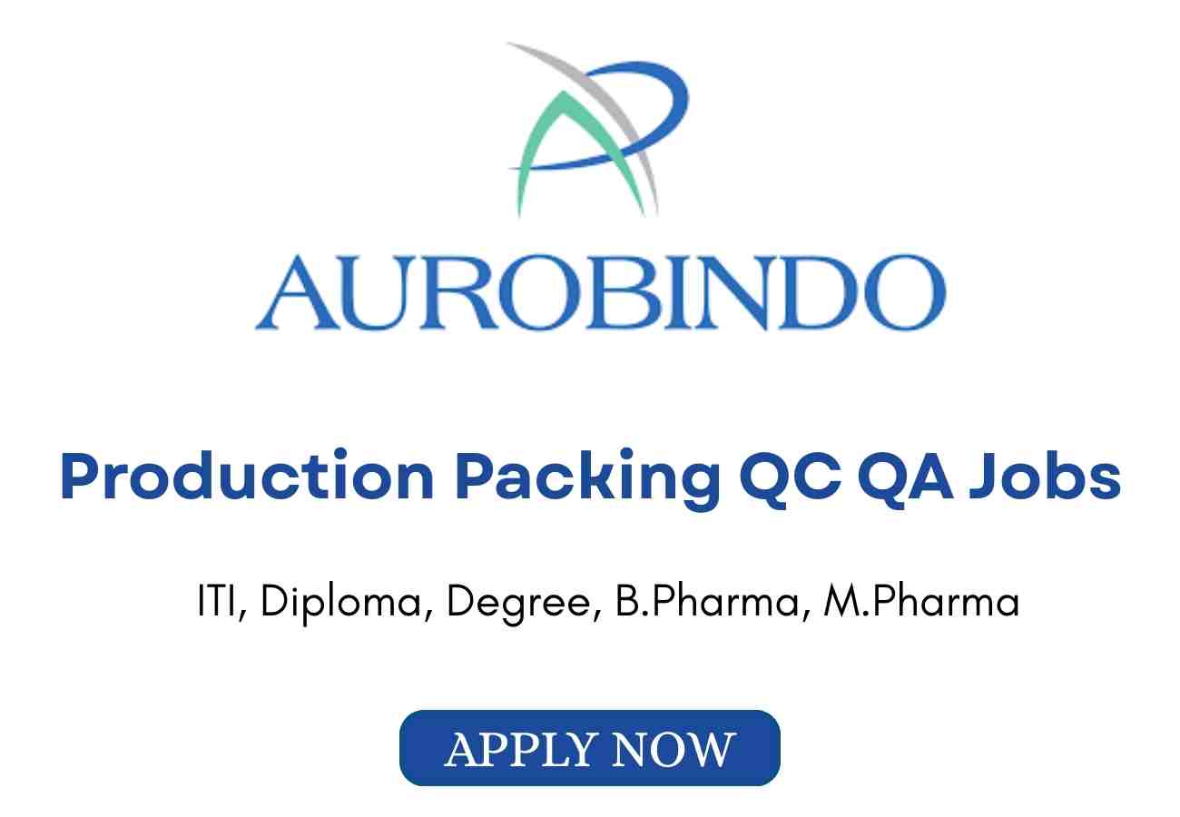Production Packing QC QA Jobs