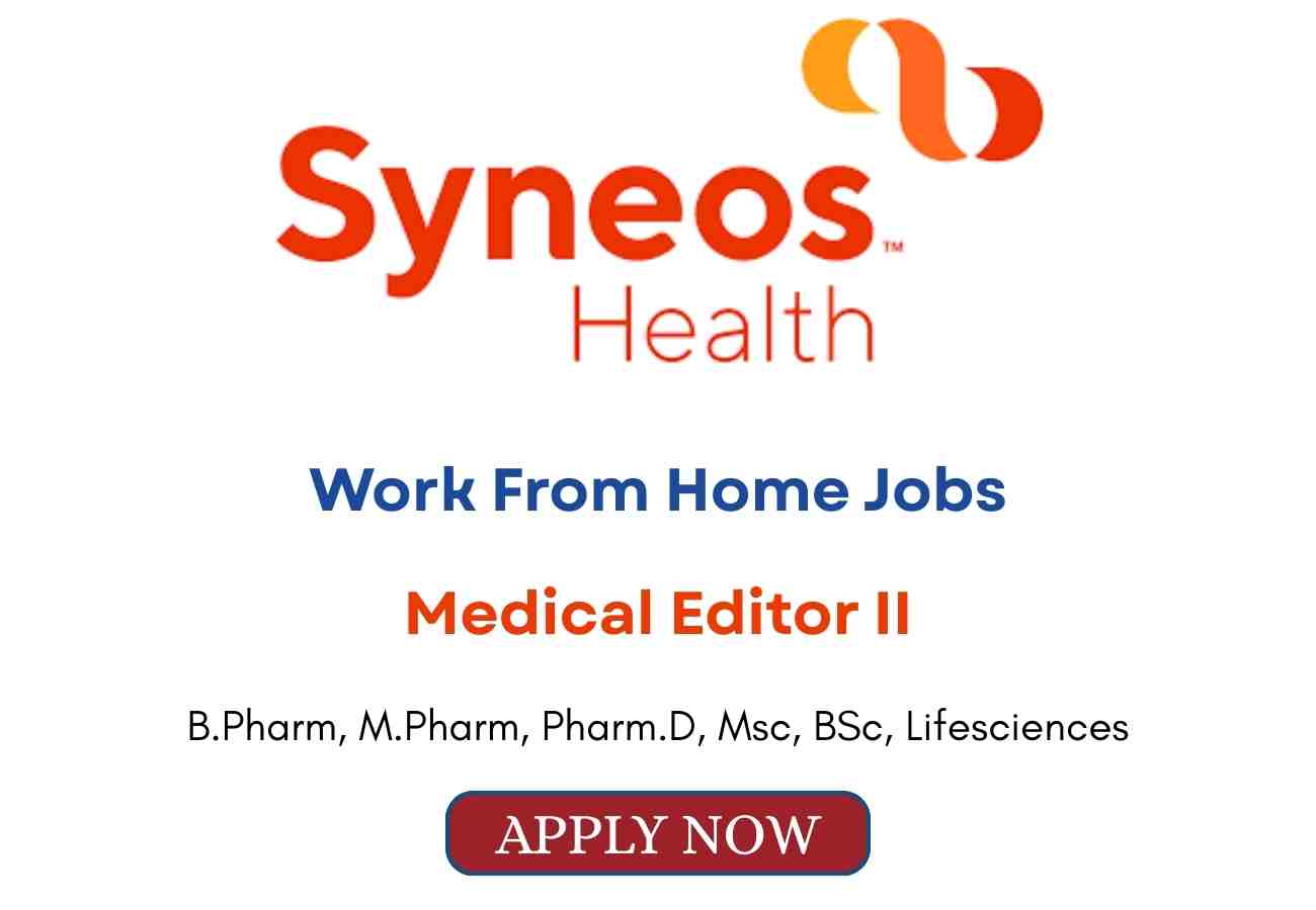 Work From Home Jobs Medical Editor II
