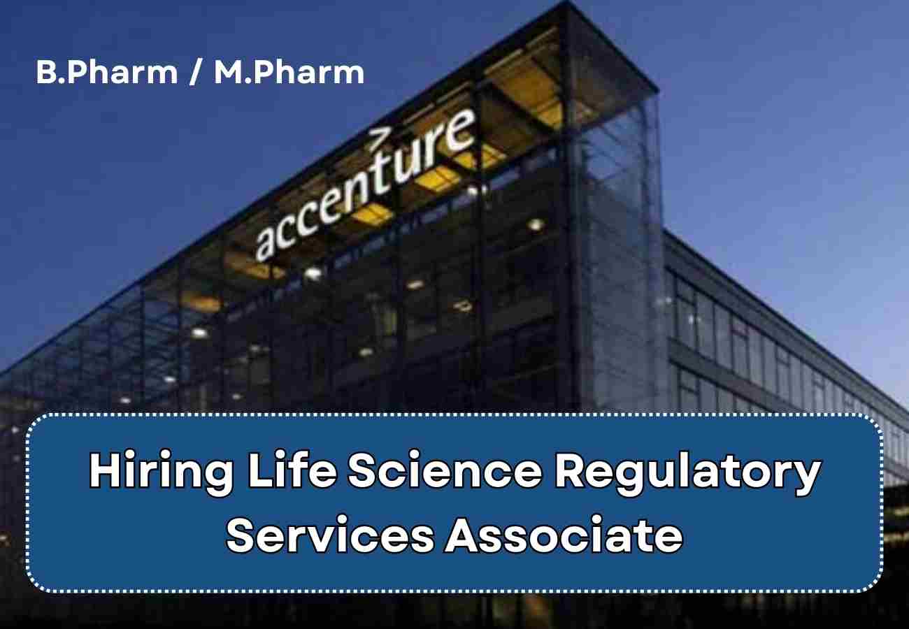 Accenture Hiring Life Science Regulatory