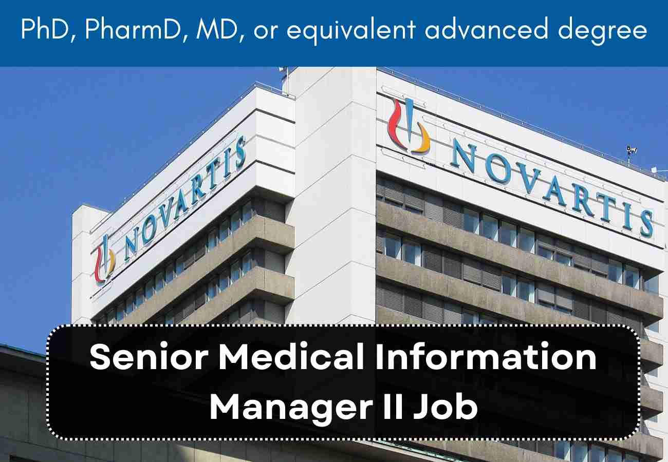 Senior Medical Information Manager II Job