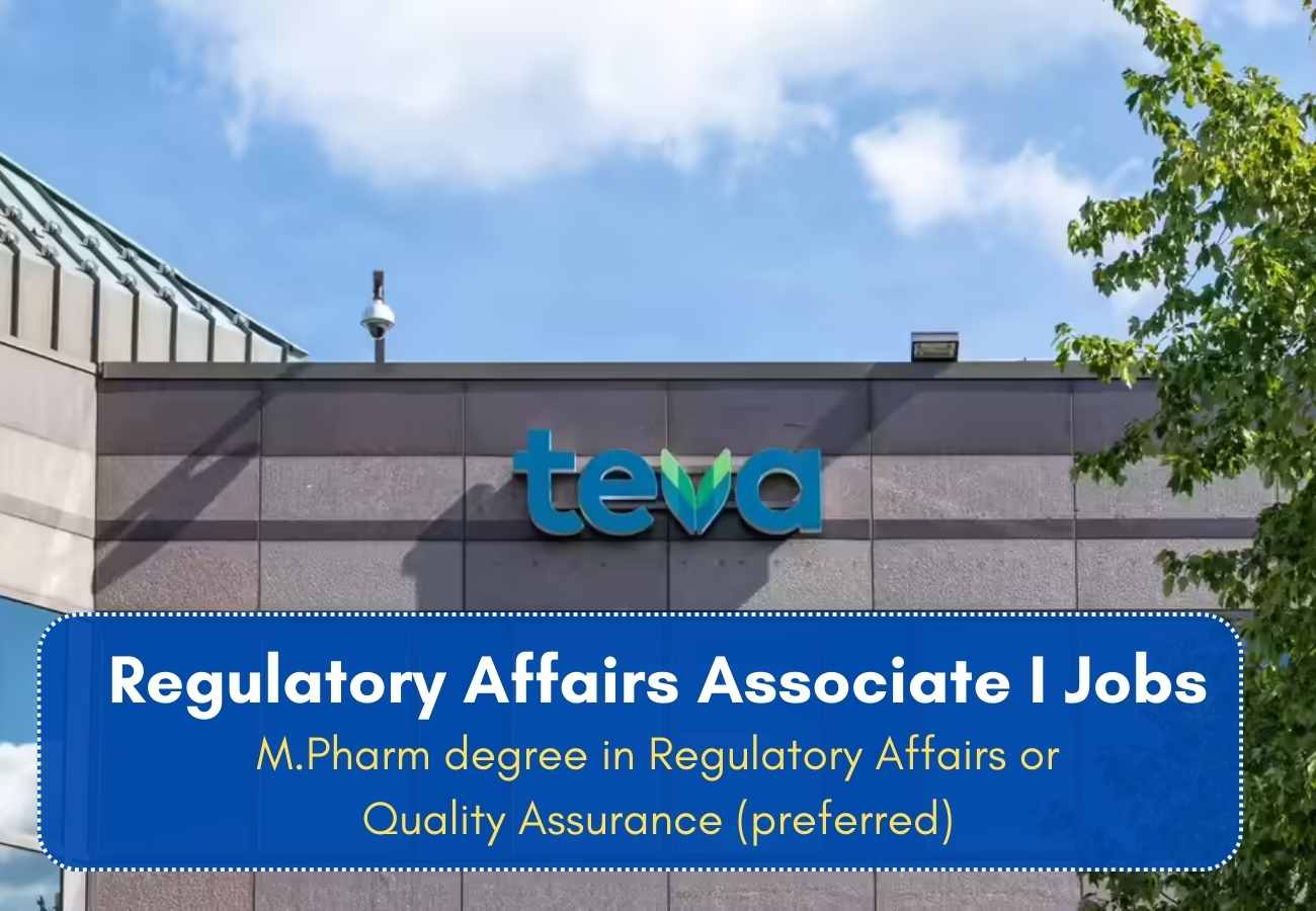 Regulatory Affairs Associate I Jobs