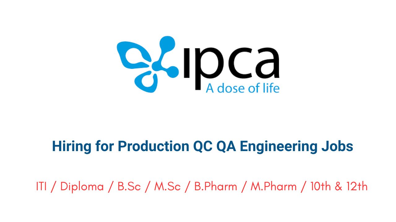 Hiring for Production QC QA Engineering Jobs