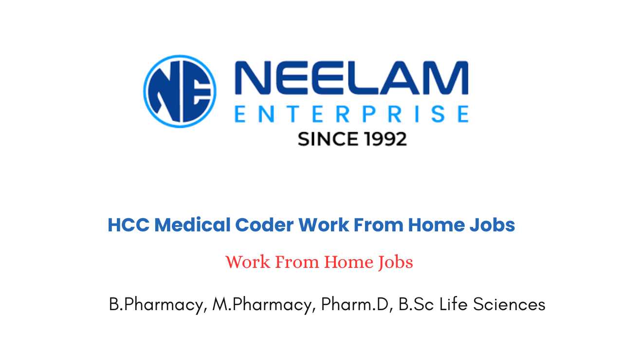 HCC Medical Coder Work From Home Jobs in India
