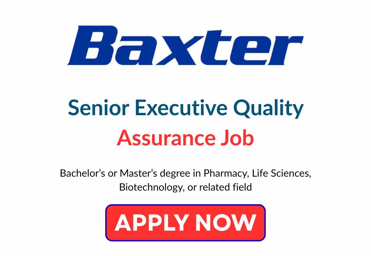 Hiring Senior Executive Quality Assurance Job