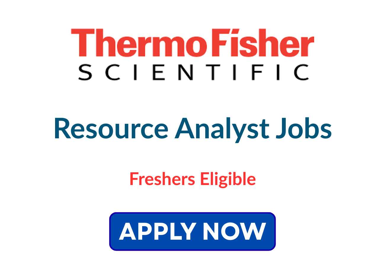 Freshers Jobs Resource Analyst in India