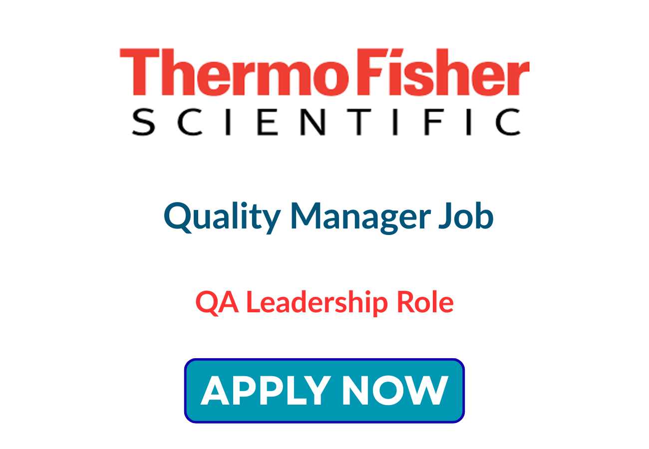 Quality Manager Job in Bangalore