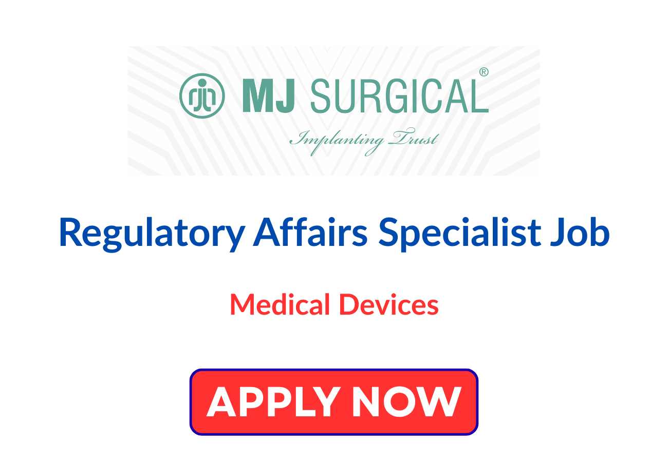 Regulatory Affairs Specialist Job for Medical