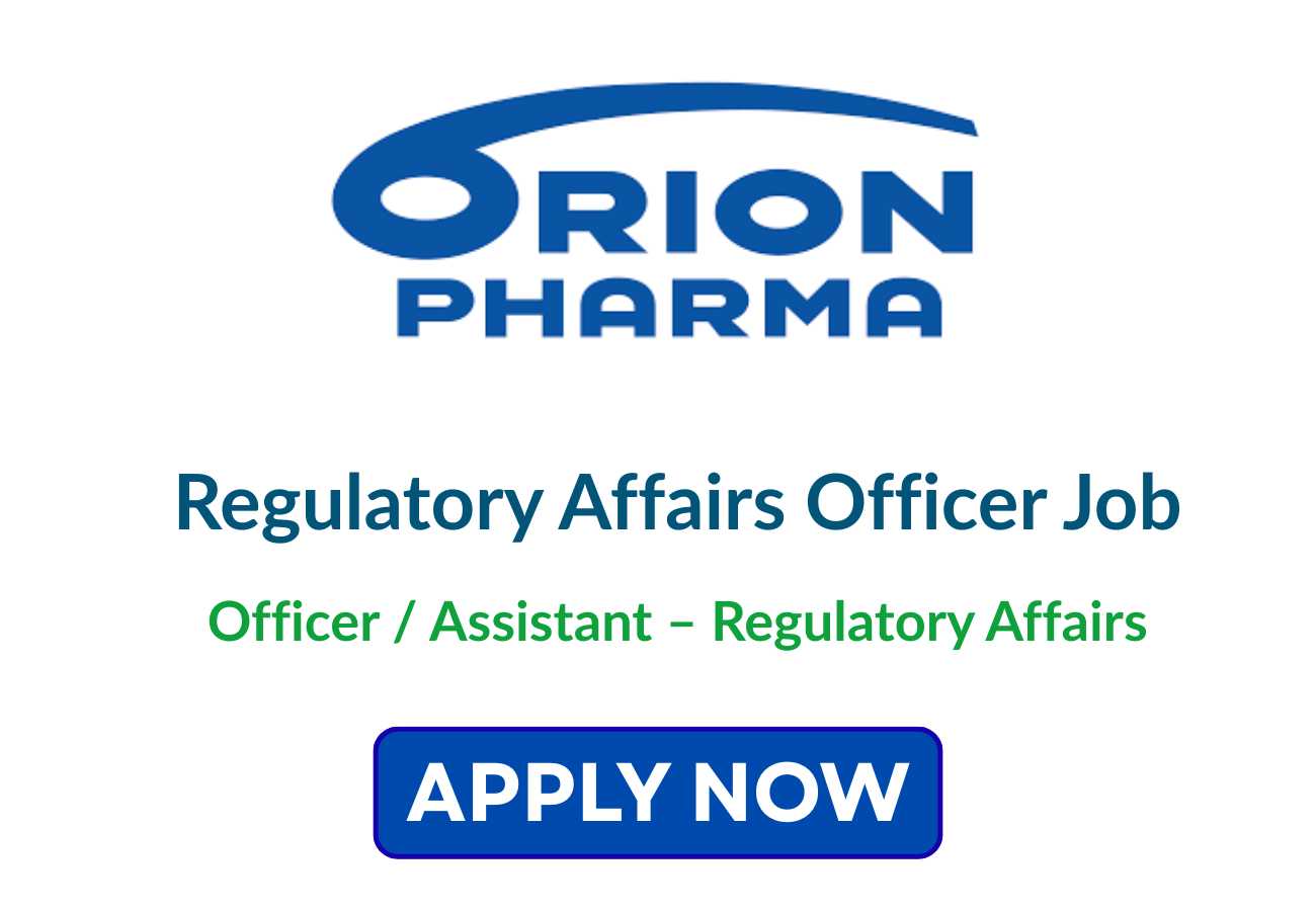 Regulatory Affairs Officer Job at Orion Pharma