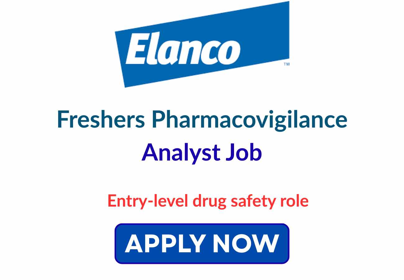 Freshers Pharmacovigilance Analyst Job