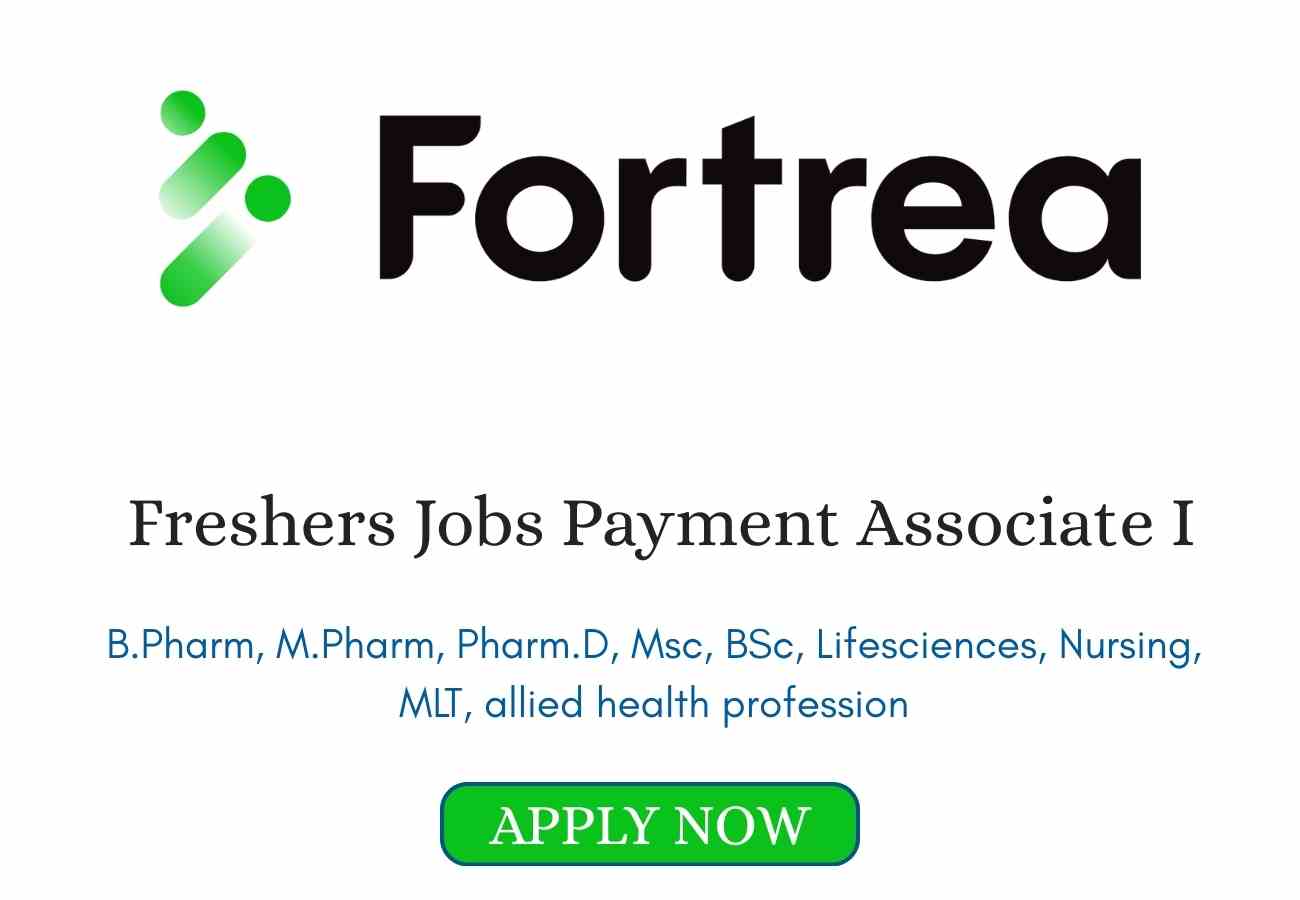 Freshers Jobs Payment Associate I