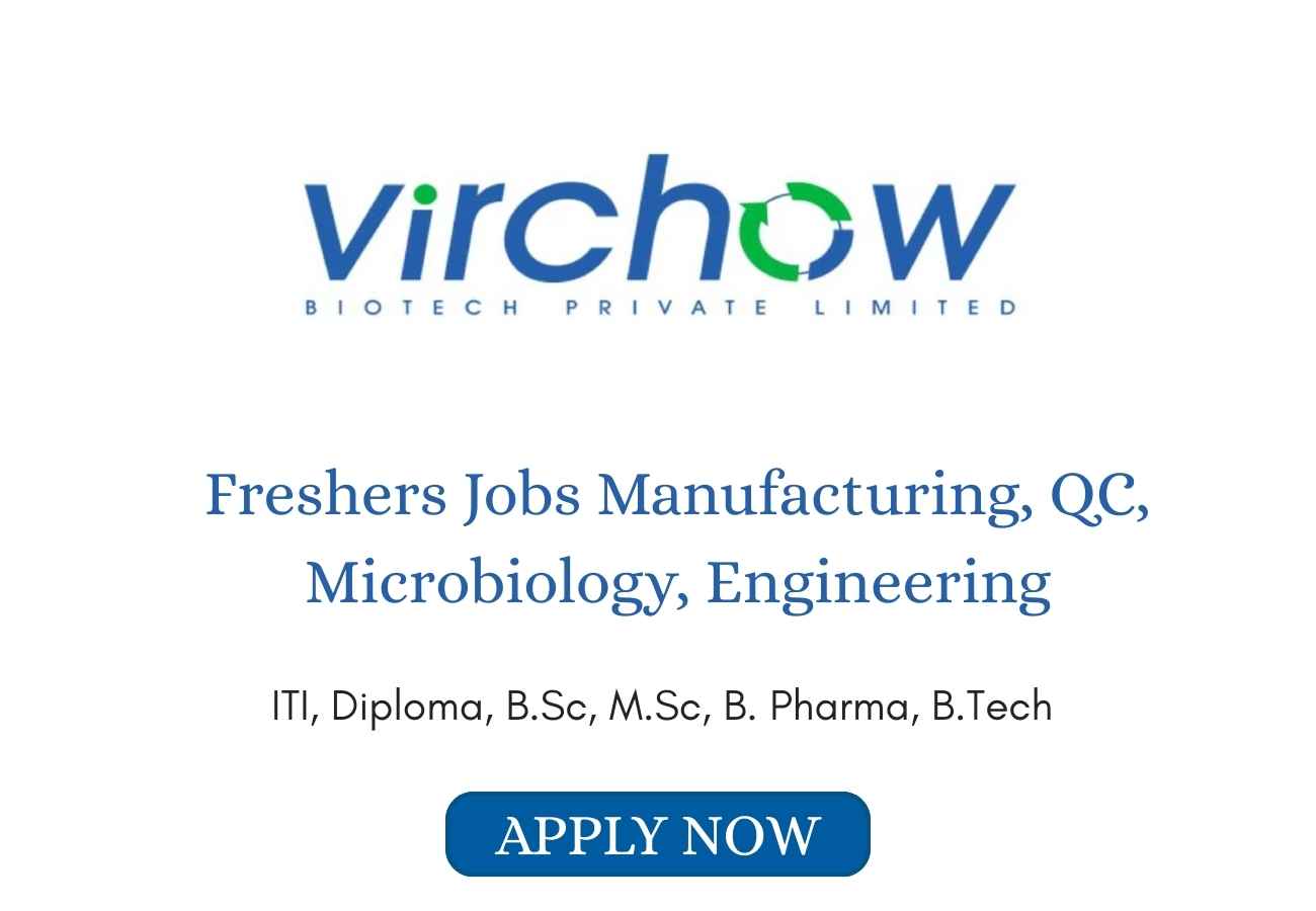 Freshers Jobs Manufacturing QC Microbiology