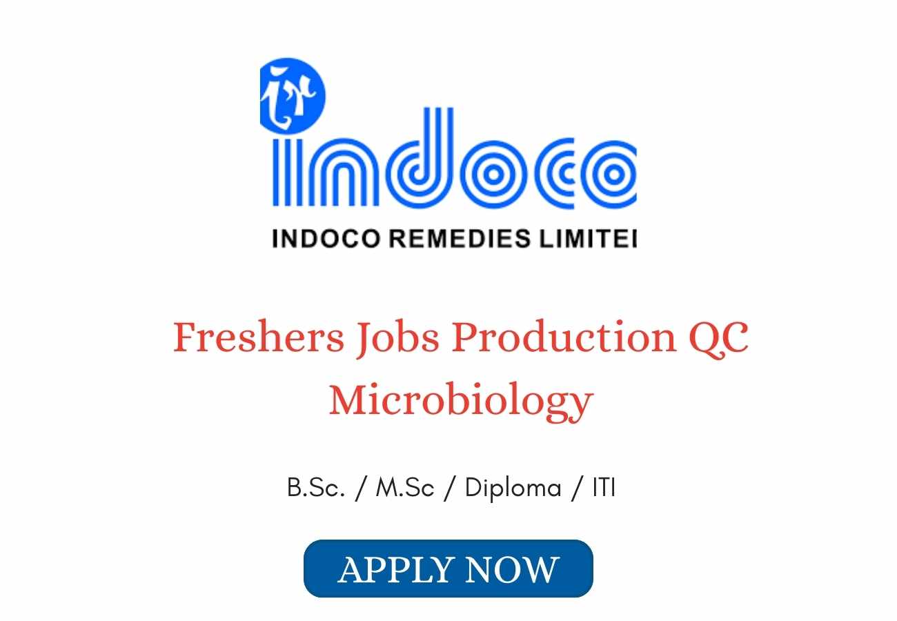 Freshers Jobs Production QC