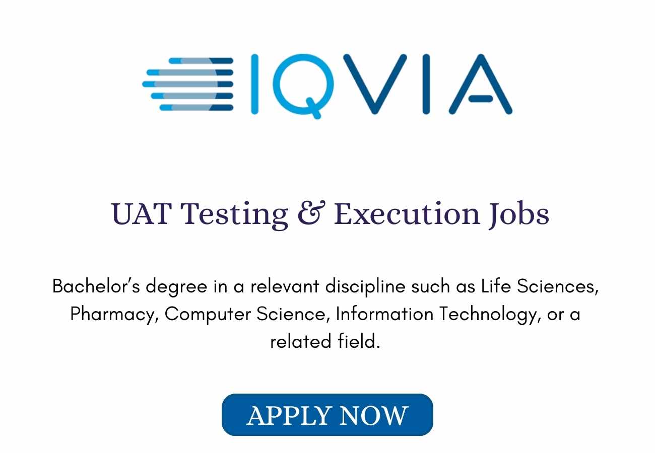 UAT Testing Job in Bangalore