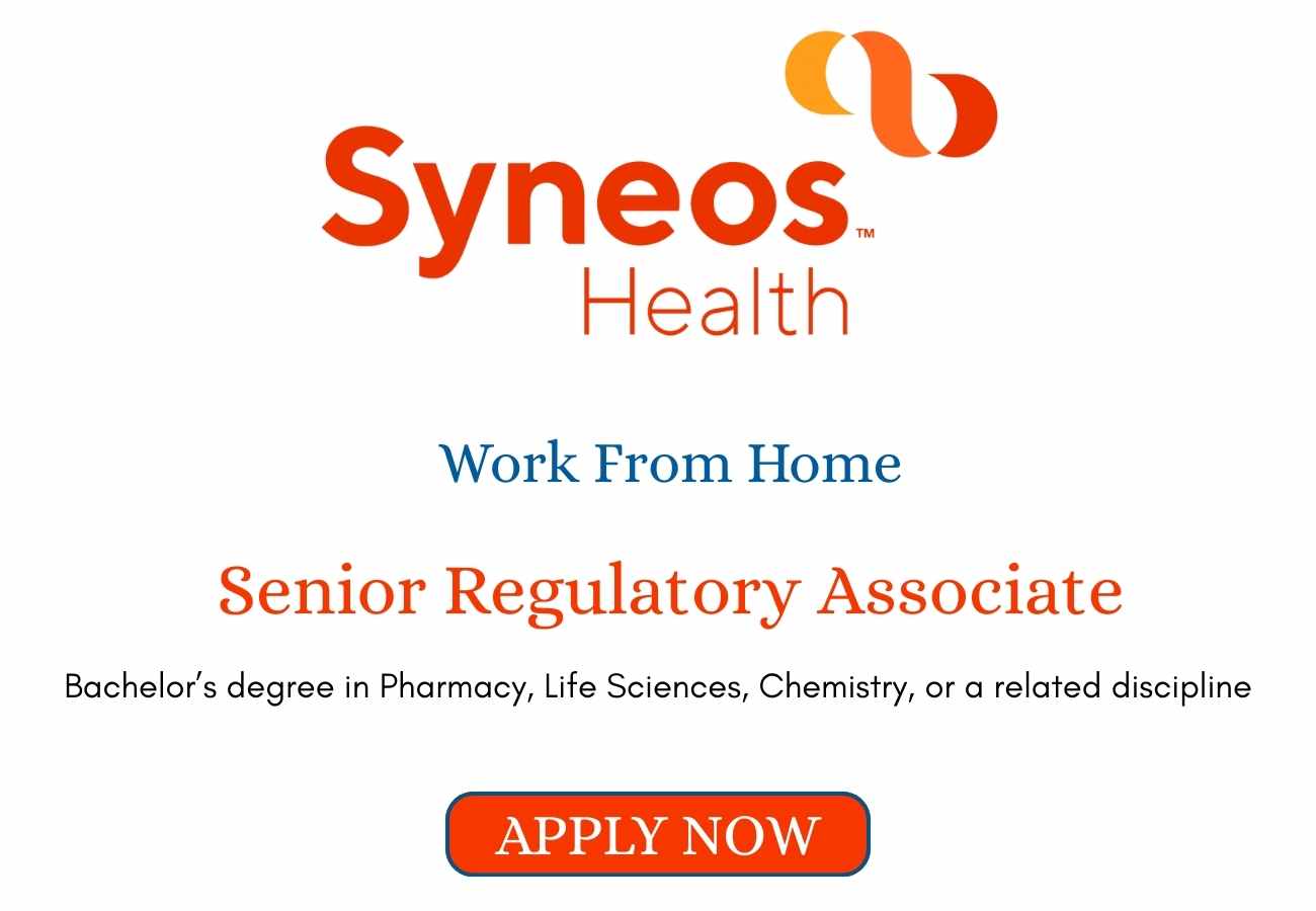 Senior Regulatory Associate Remote Jobs