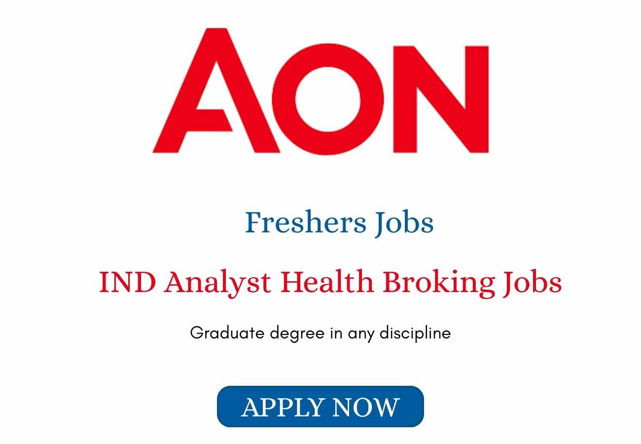 IND Analyst Health Broking Jobs
