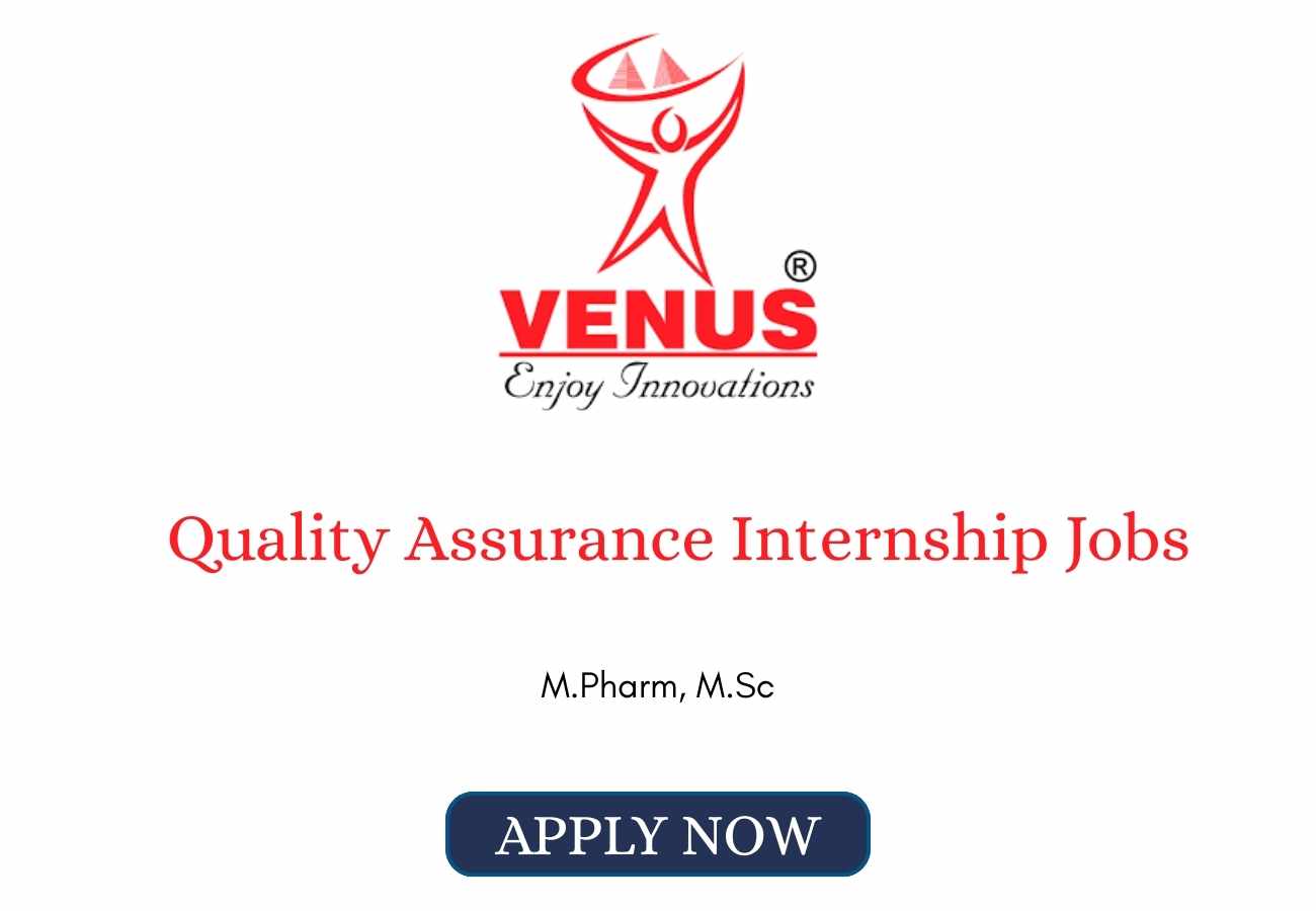Internship Jobs in Baddi at Venus Remedies