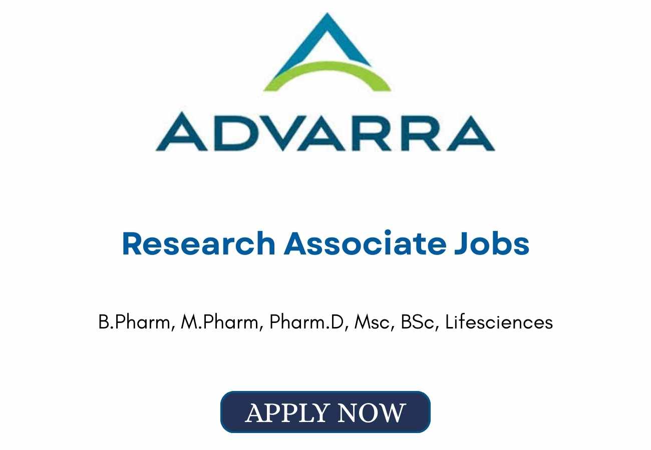 Research Associate Jobs in Bangalore