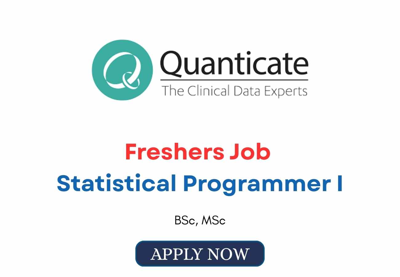 Freshers Job Statistical Programmer I