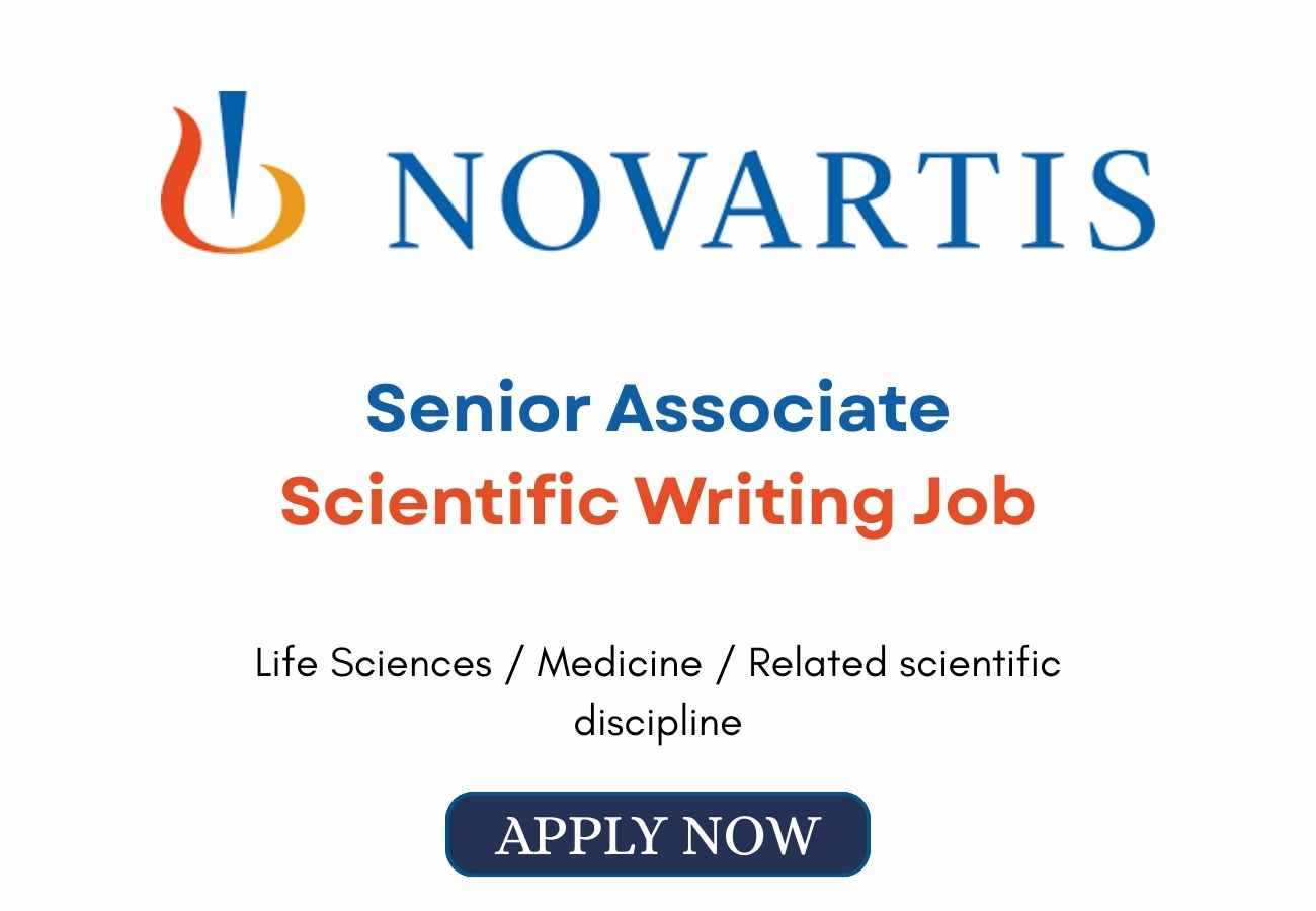 Senior Associate Scientific Writing Job