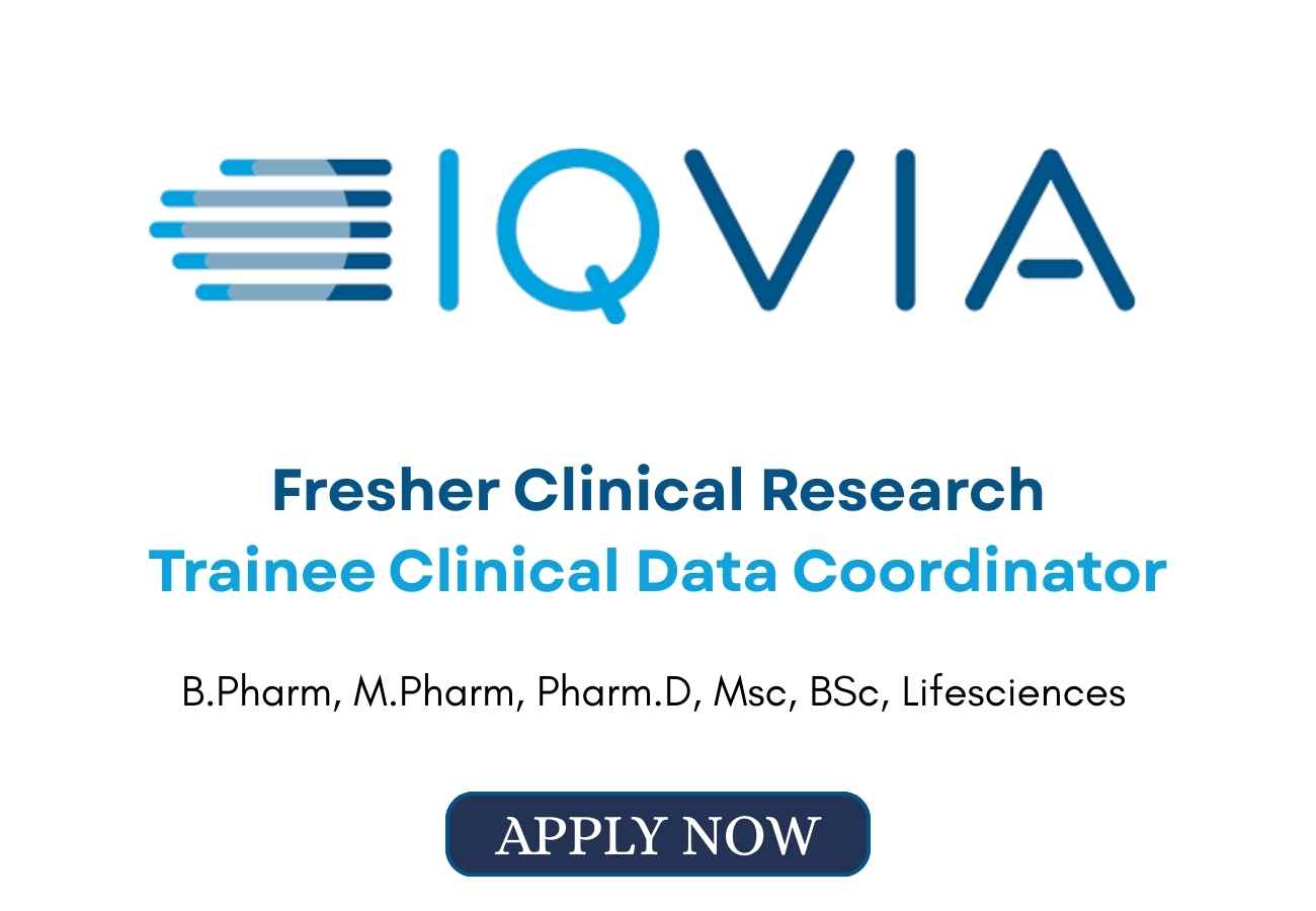 Fresher Clinical Research Job in Kochi