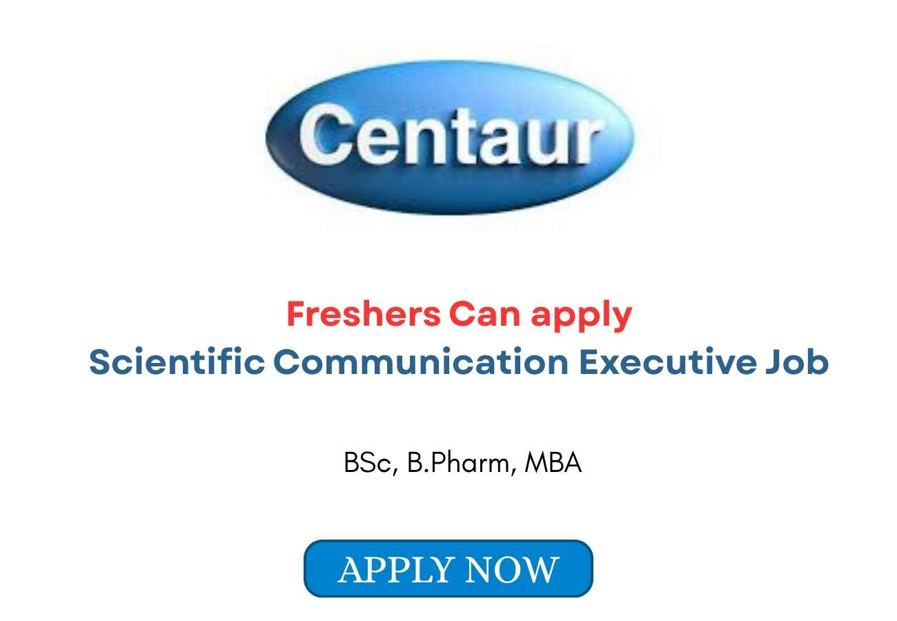 Scientific Communication Executive Job