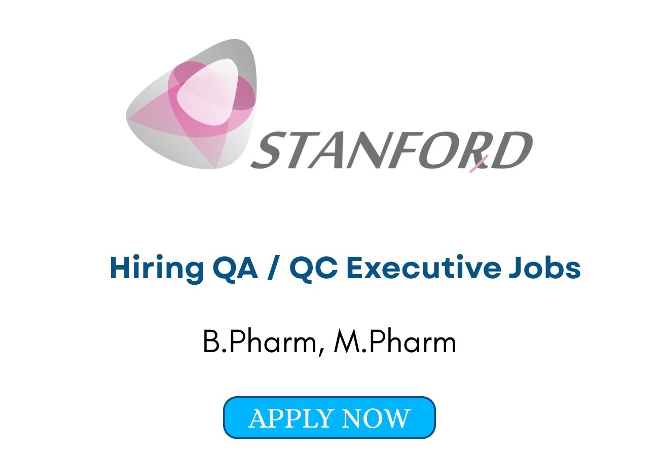 Stanford Laboratories Hiring QA QC Executive