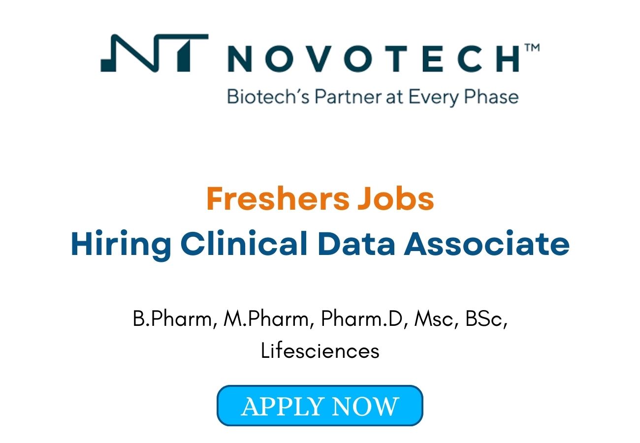 Novotech Hiring Clinical Data Associate