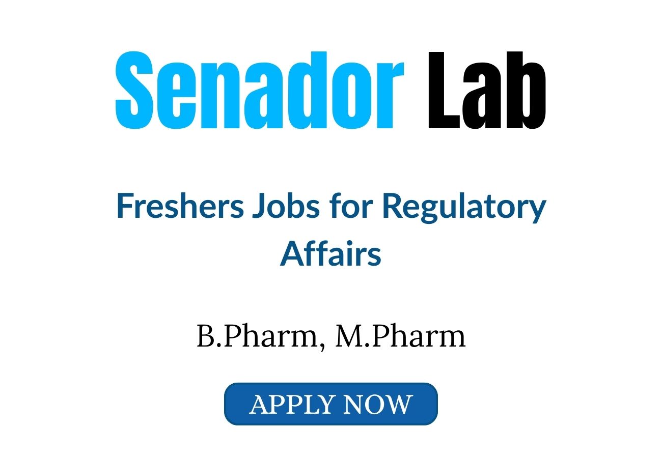 Freshers Jobs for Regulatory Affairs in Mumbai