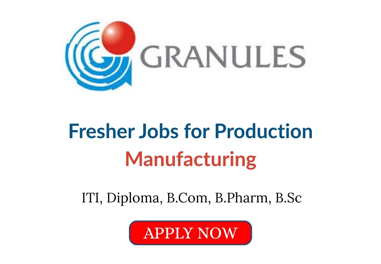 Fresher Jobs in Hyderabad for Production