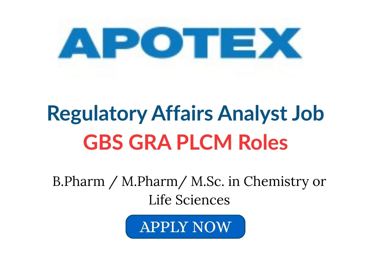 Regulatory Affairs Analyst Job in Mumbai