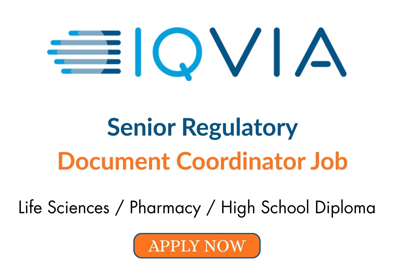 Senior Regulatory Document Coordinator Job