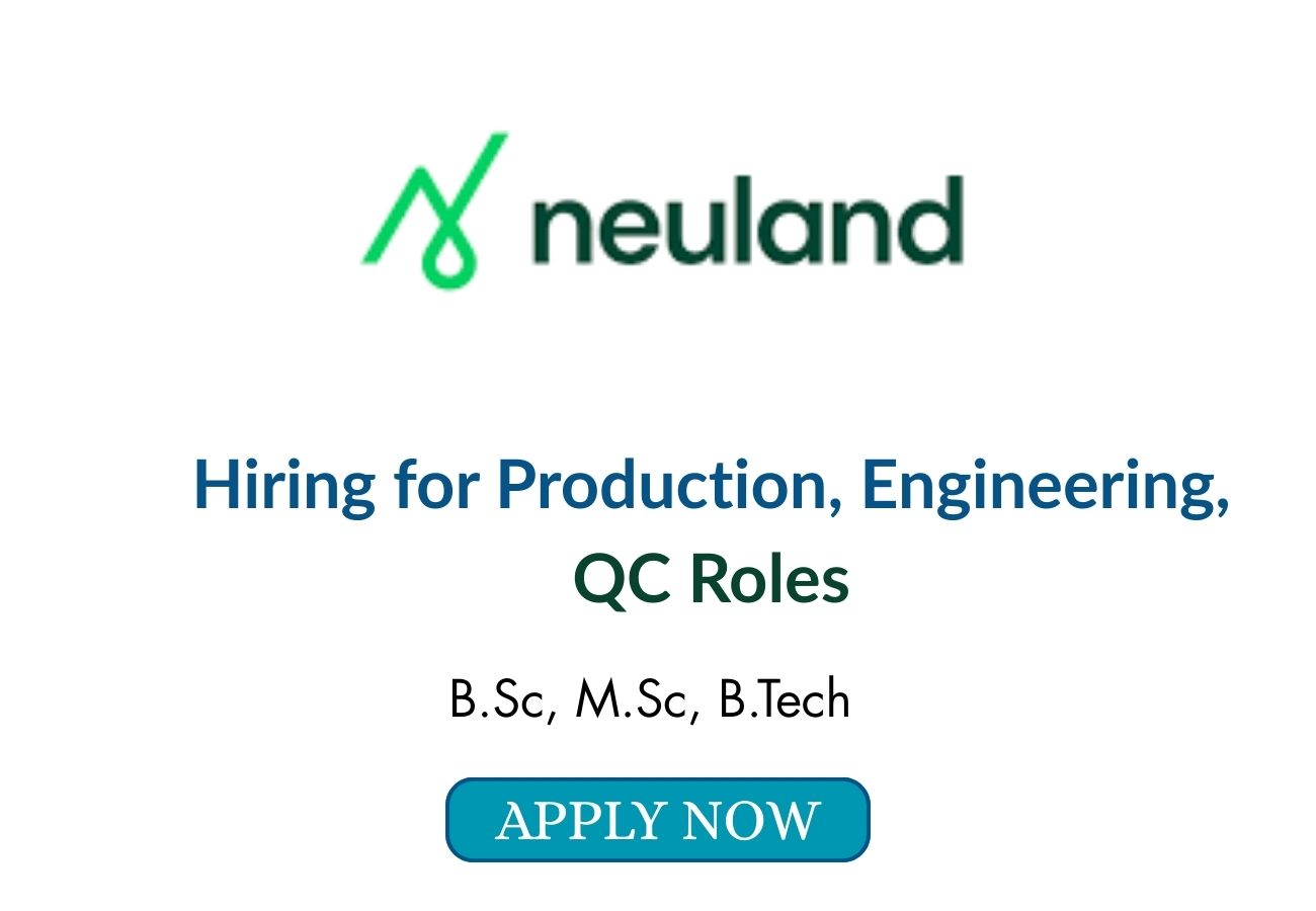 Hiring for Production Engineering QC Roles