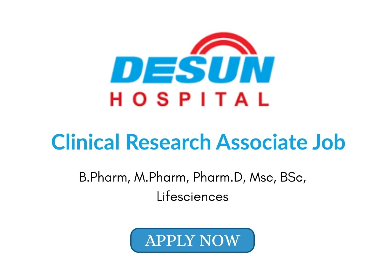Clinical Research Associate Job in Kolkata