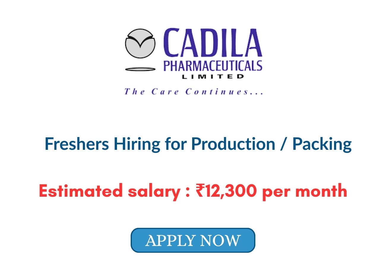 Freshers Hiring for Production Packing