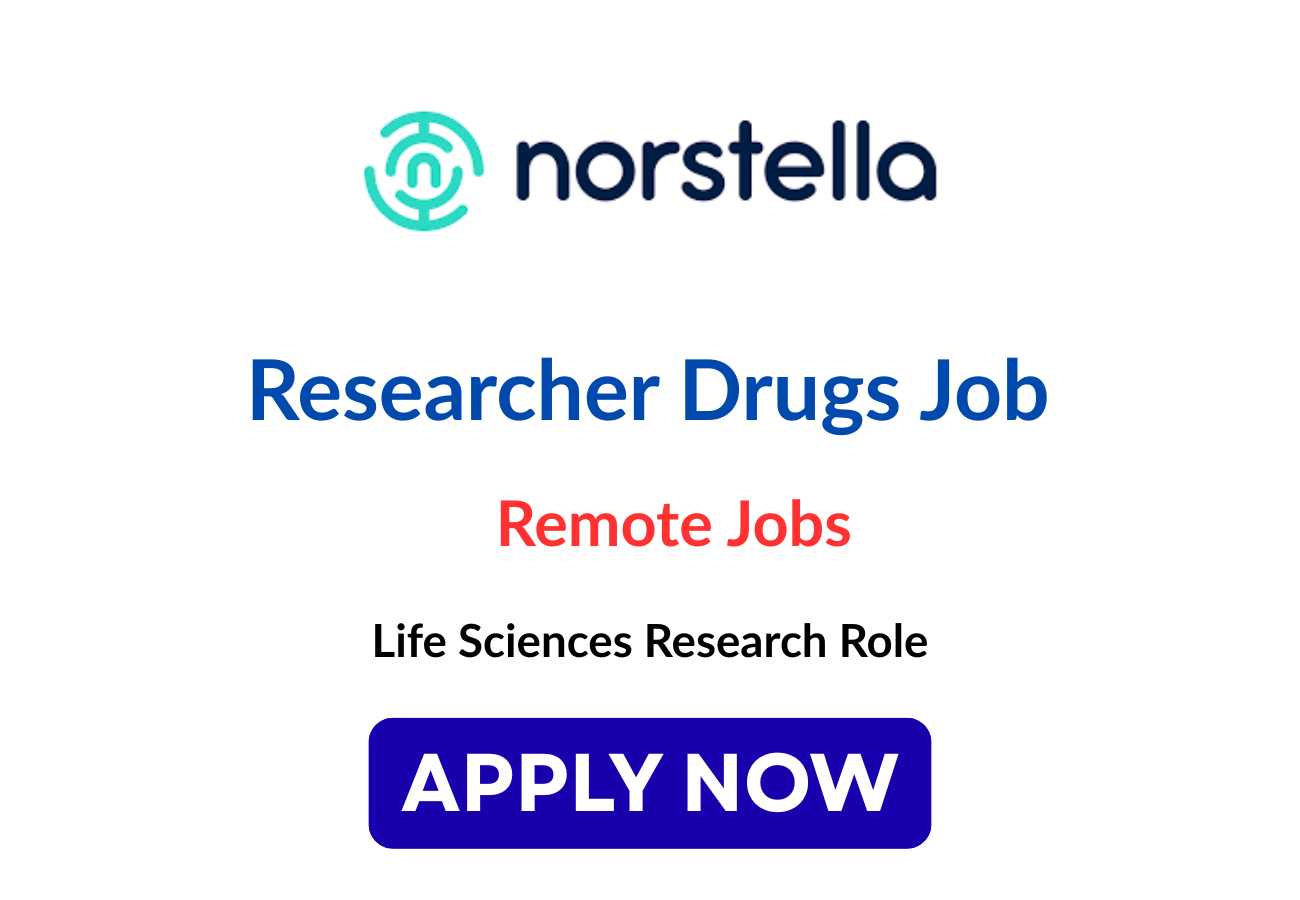 Researcher Drugs Job in India at Norstella