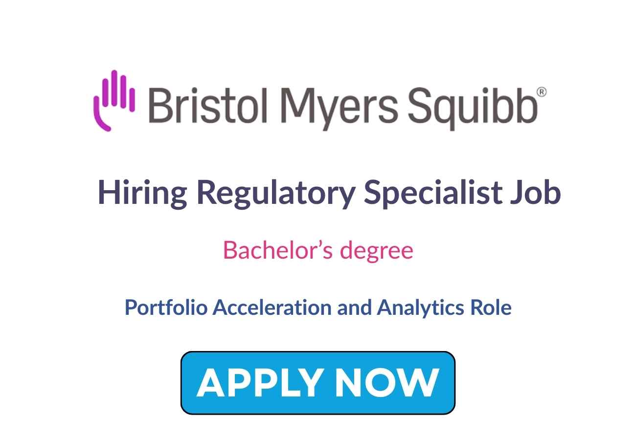 Hiring Regulatory Specialist Job