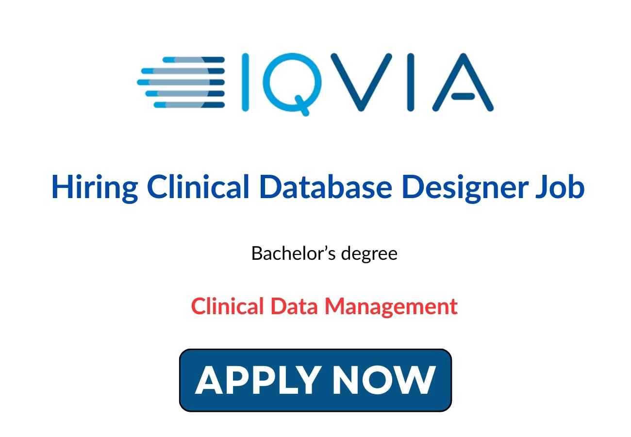 IQVIA Hiring Clinical Database Designer Job
