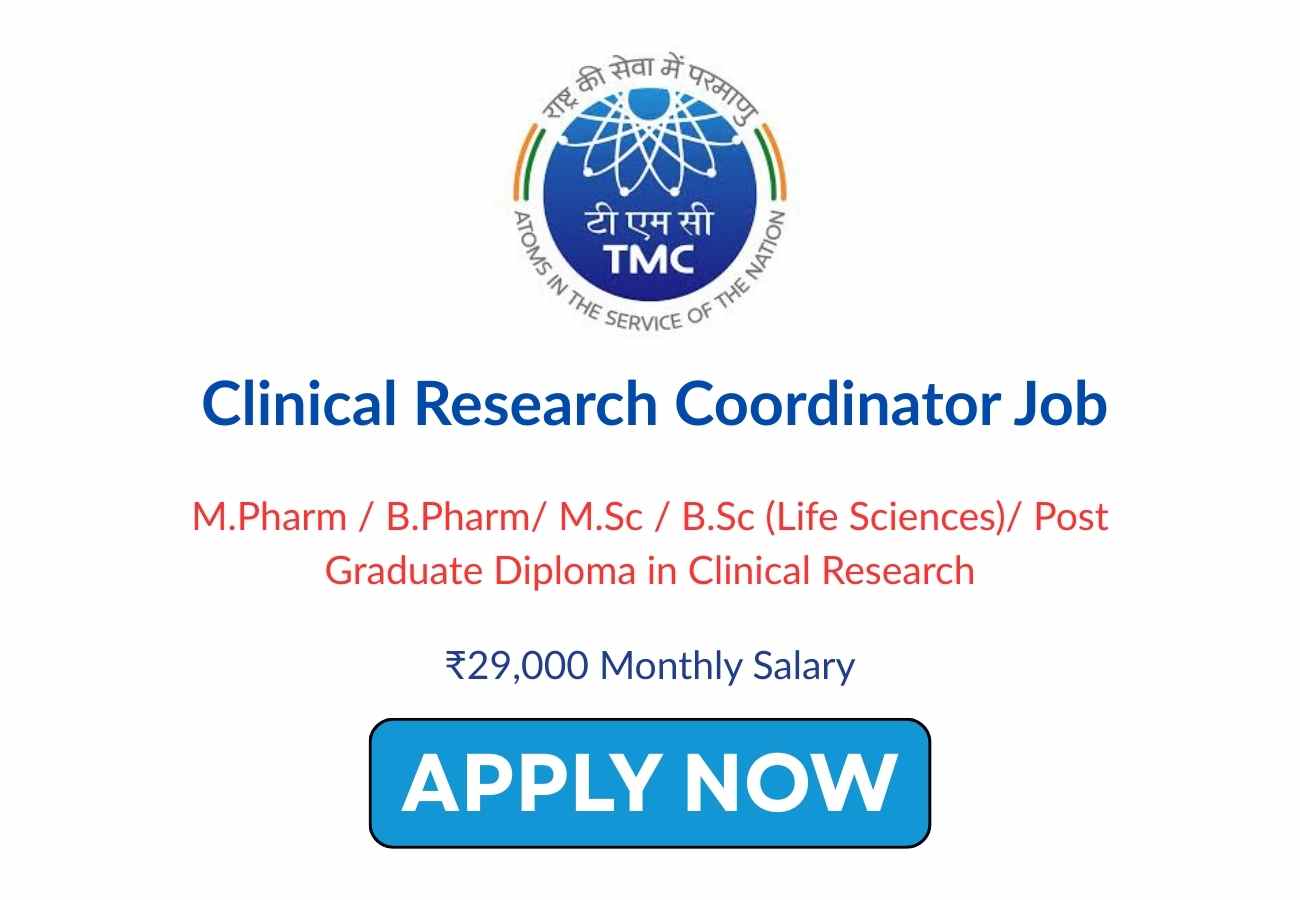 TMC Hiring Clinical Research Coordinator Job