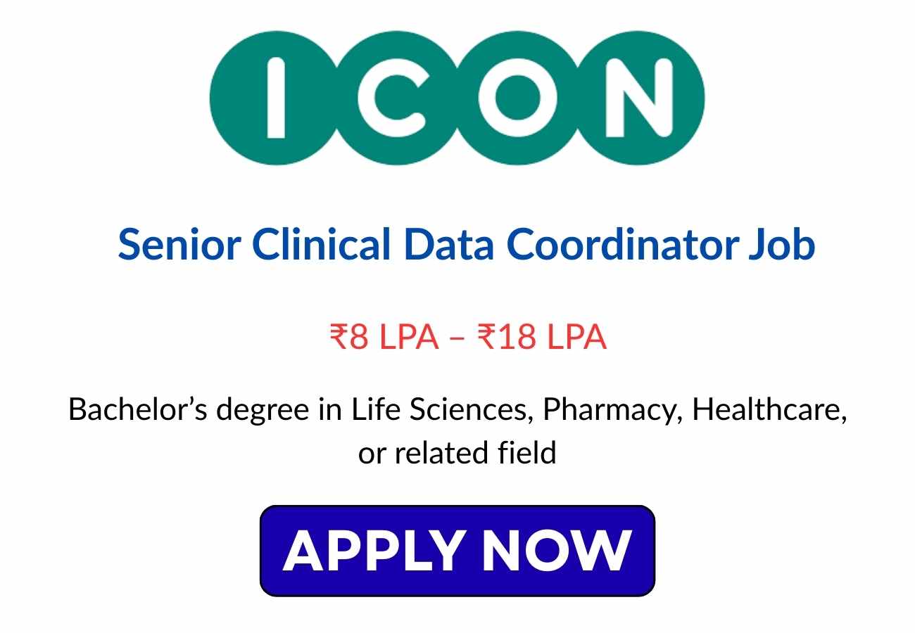 ICON Hiring Senior Clinical Data Coordinator Job