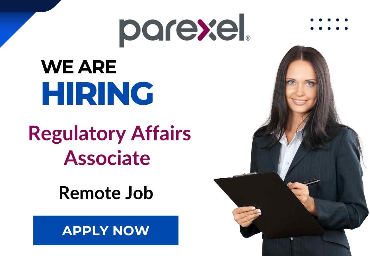 Hiring Regulatory Affairs Associate Remote Job