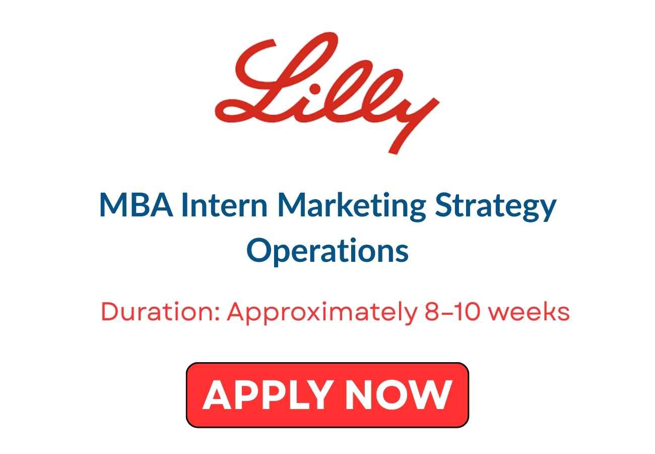 Eli Lilly Hiring MBA Intern Marketing