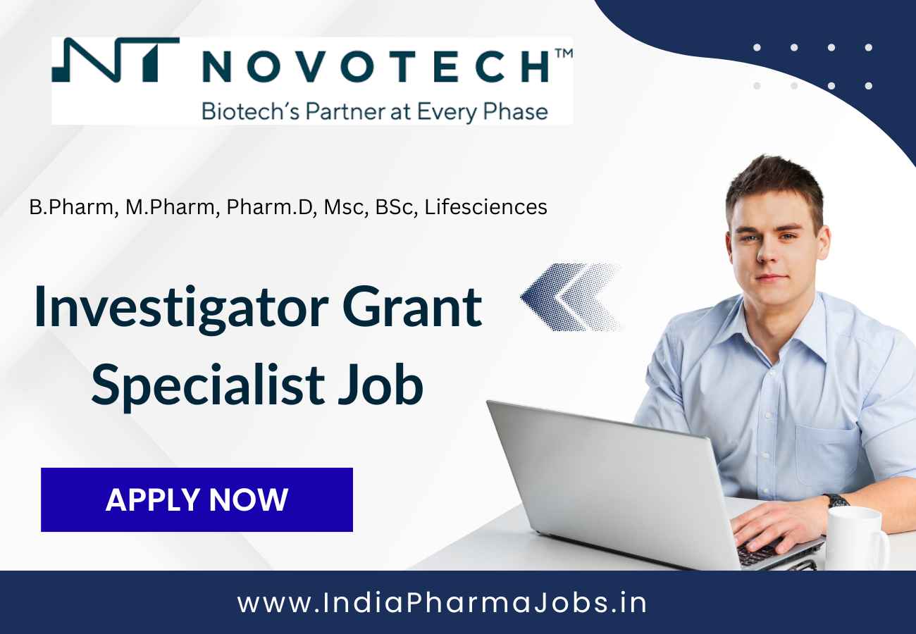 Hiring Investigator Grant Specialist Job