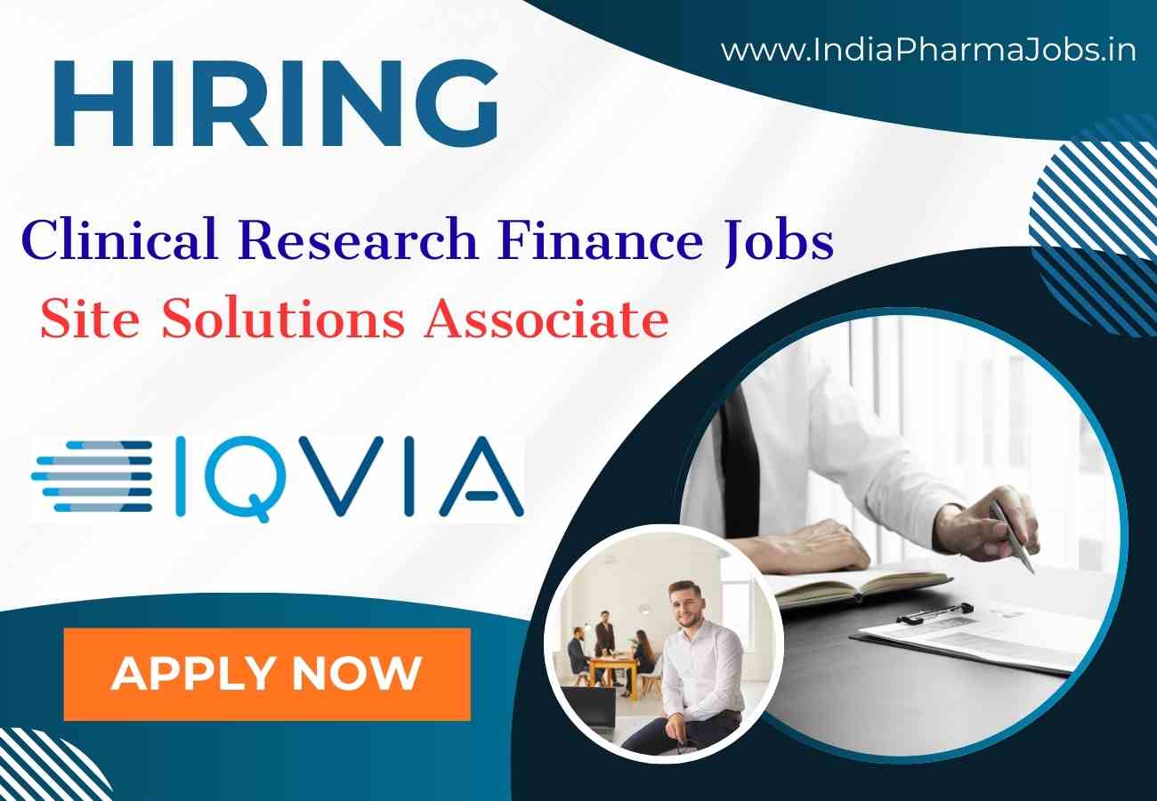 IQVIA Hiring Site Solutions Associate Job