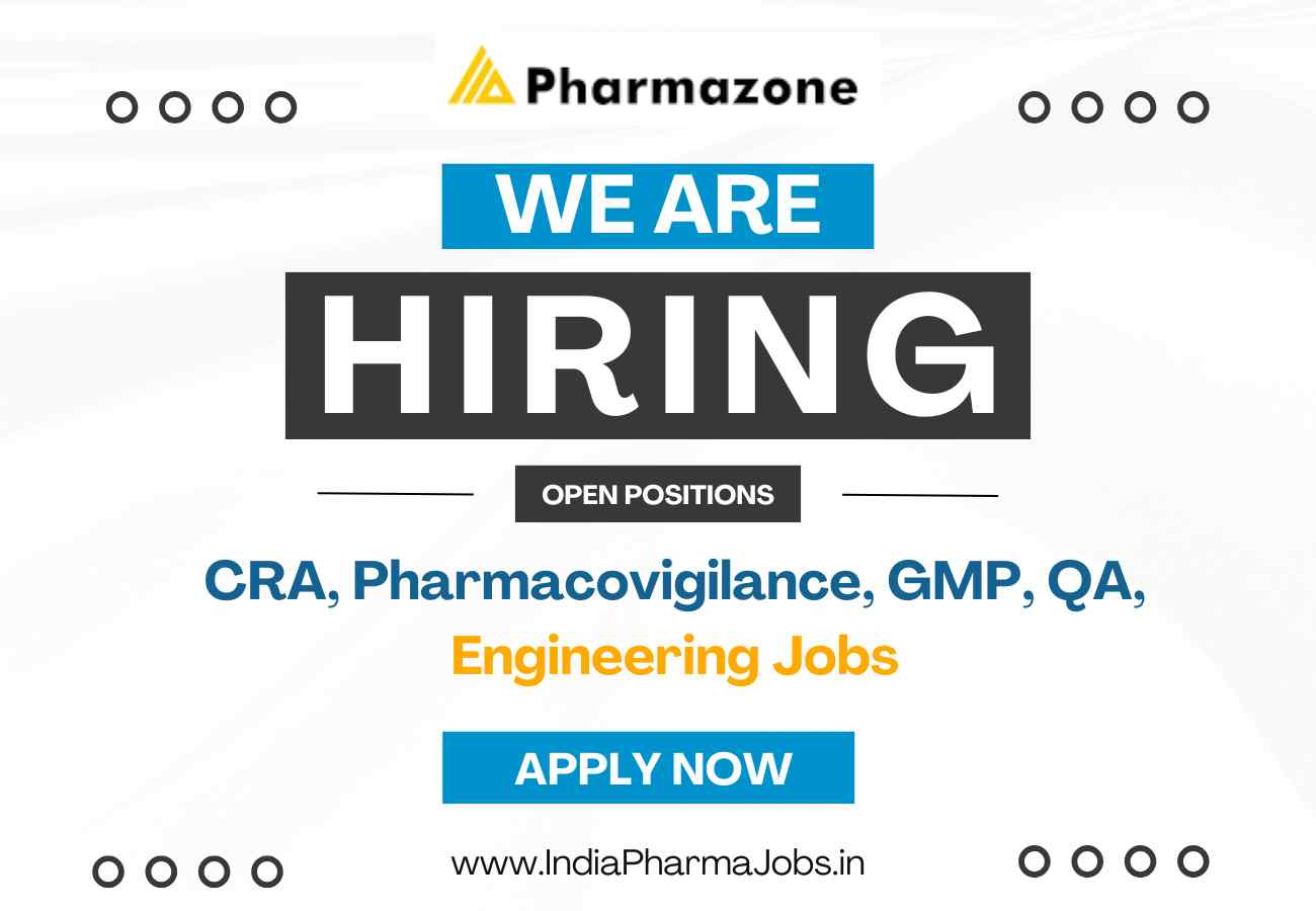Pharmacovigilance GMP QA Engineering Jobs